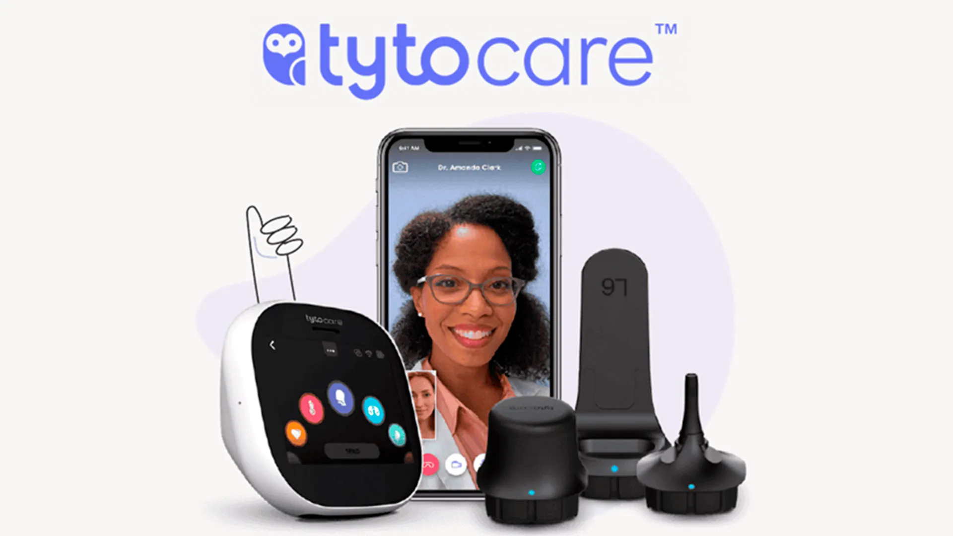 Uso de TytoCare para capturar información clínica desde el hogar