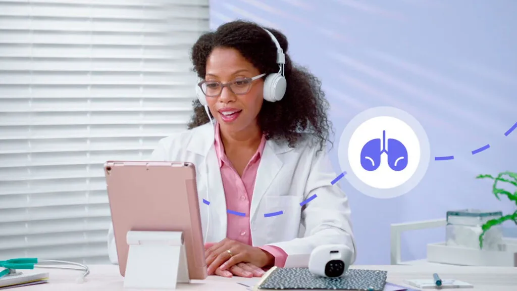 Material de TytoCare sobre modelos de telemedicina